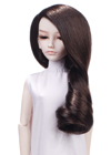 This glamorous one length long large curls style .It worn over one shoulder for sexy and stunning finish. It is great for student look ,reading under the tree.
